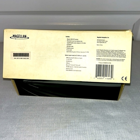 Magellan Maestro 4000 Portable GPS System - Picture 3 of 12